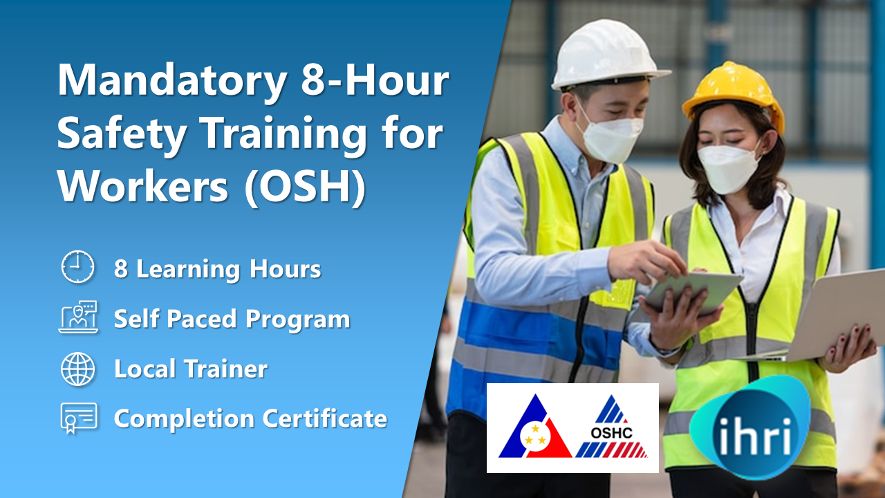 Mandatory 8-Hour Safety Training for Workers (OSH) – Circa Logica Group